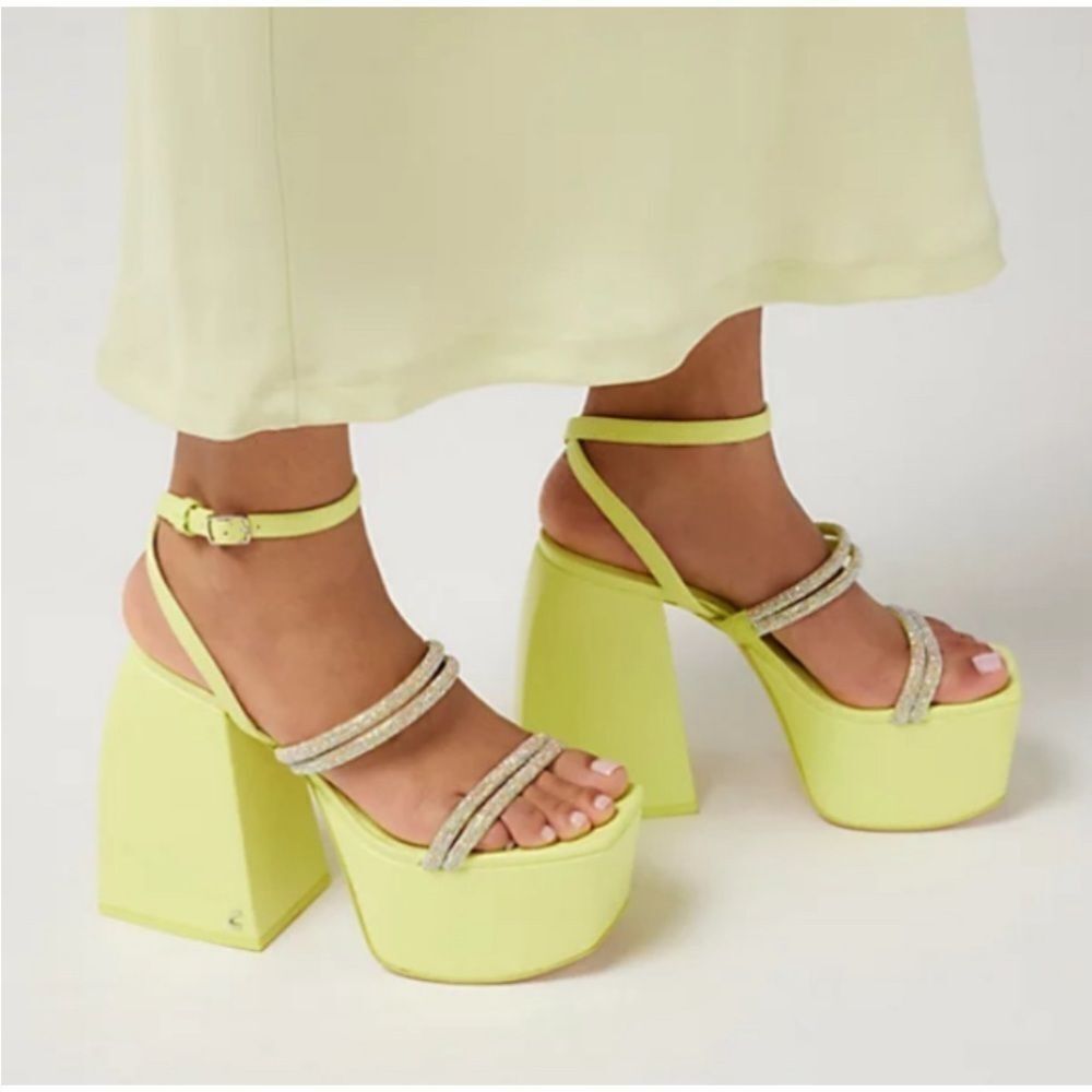 Circus NY Mila Jewel Platform Sandal Size 8